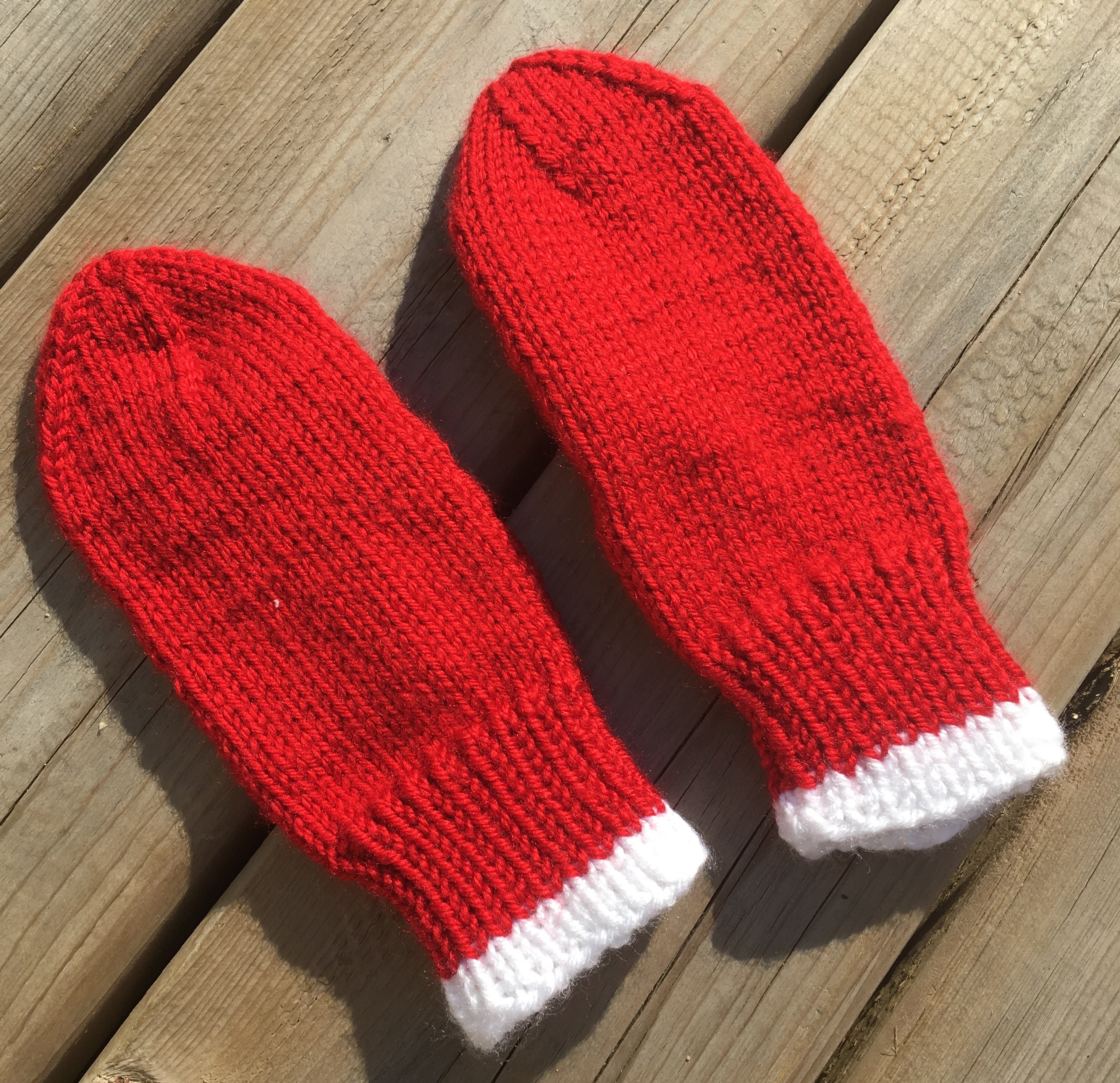 Children's Mittens Kid's Mittens Size Large Knit Etsy