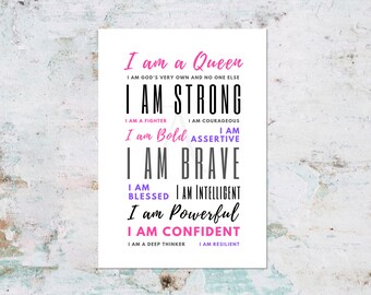 I am a queen | Etsy