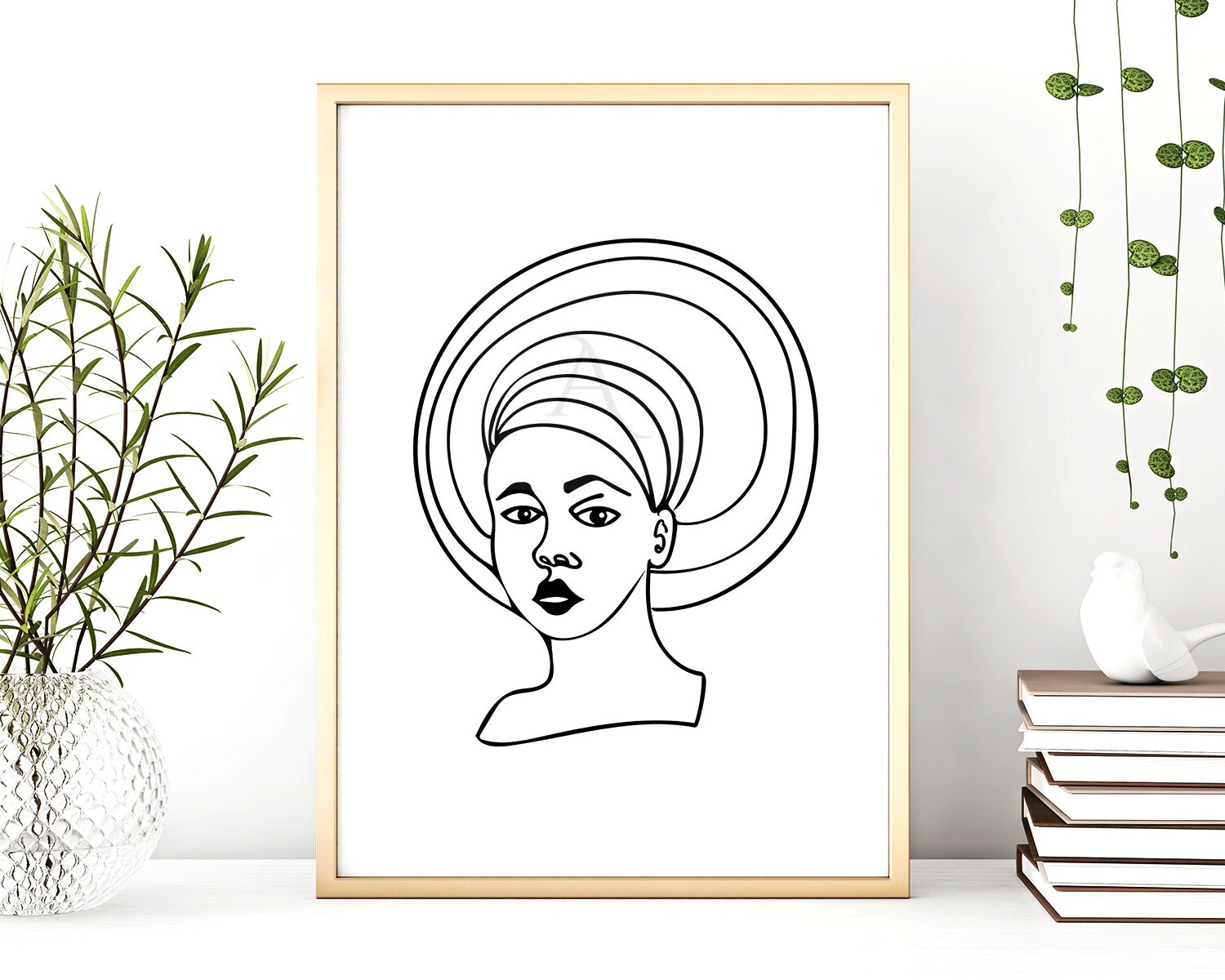 African Queen Art Print Nubian Queen Ethnic Queen Black Girl Magic Afrocentric Print African Art African Wall Art Tribal Home Decor