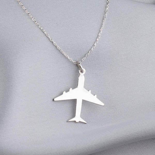 Plane Necklace Etsy