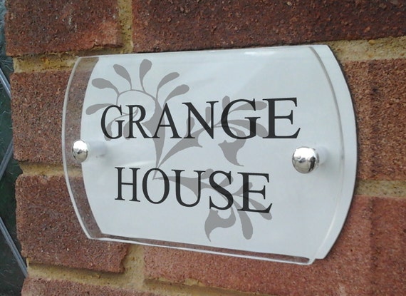 FAST DISPATCH!! NUMBER! Slate House Sign Door Gate plaque 6/" x 5/" ANY NAME