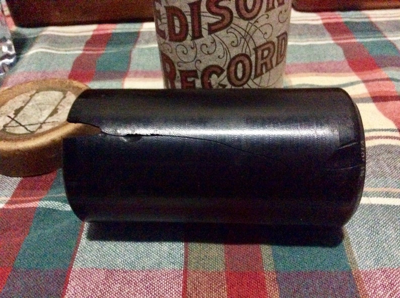 1908 Edison Cylinder Record Violin Fishers Hornpipe Medley