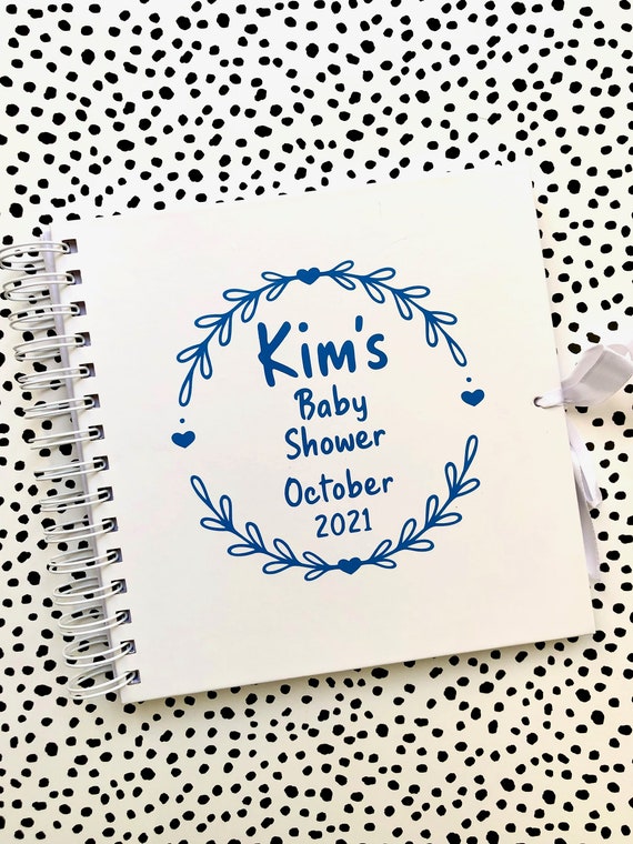 Baby Shower Memory BookBaby Shower GiftsPersonalised Baby Etsy Italia