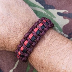 10th Battalion The Parachute Regiment Paracord 550 Bracelet
