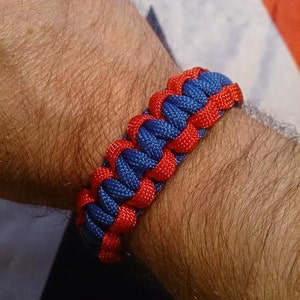 Masonic Royal Arch handmade paracord bracelet