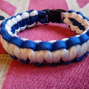 Everton FC Toffees Supporters handgemachtes Paracord Armband