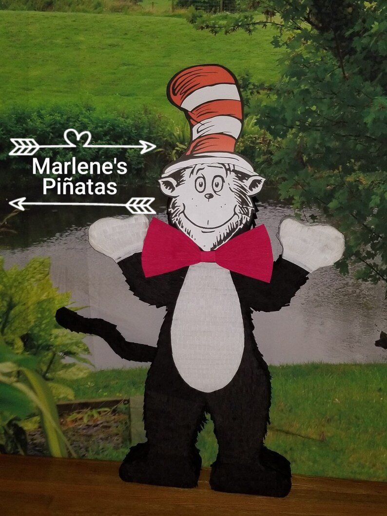 Cat in the Hat pinata.. Etsy