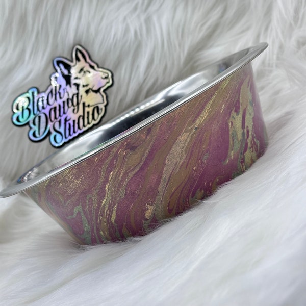 Epoxy Bowl Dog Etsy