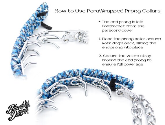 paracord prong collar