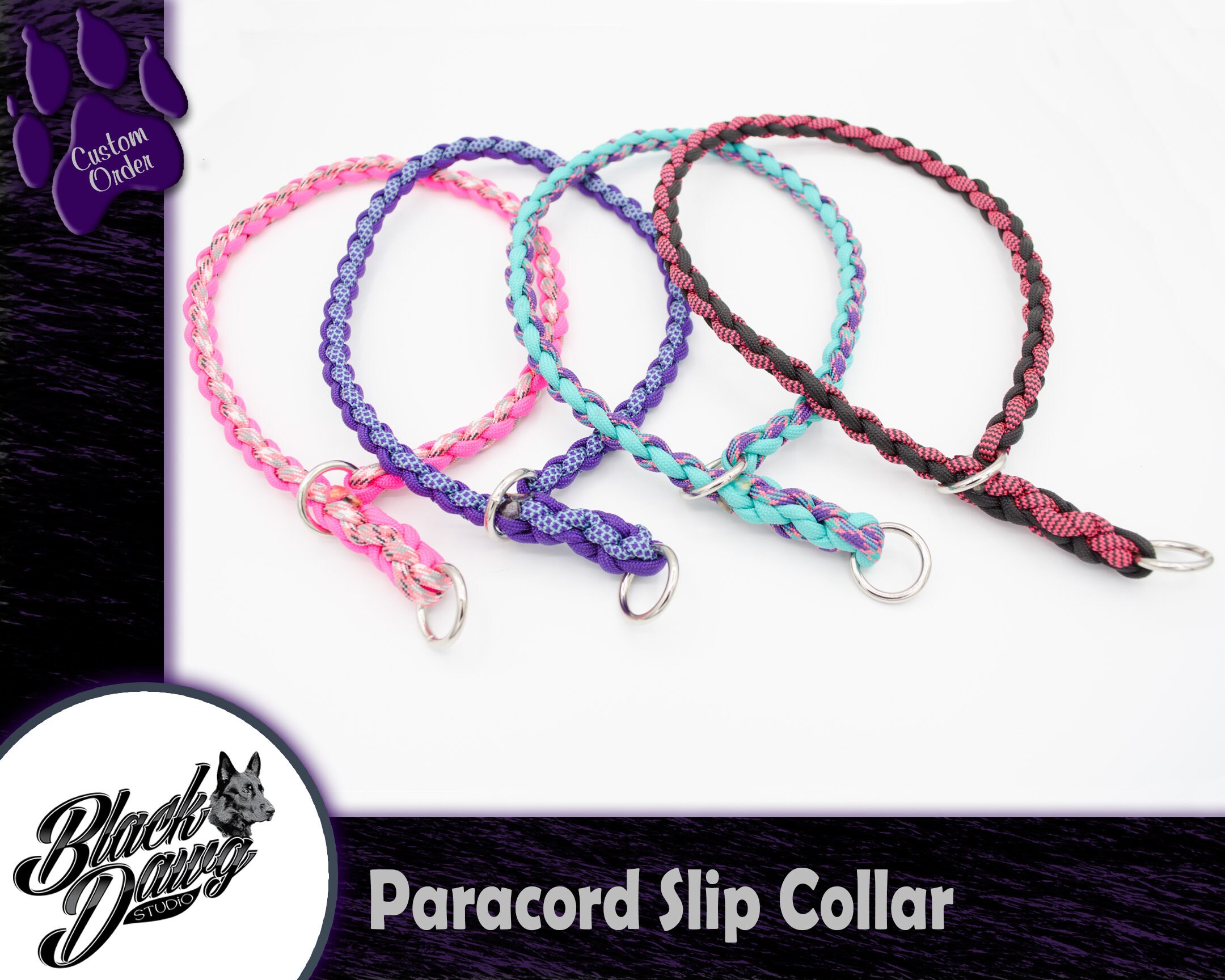 paracord slip collar
