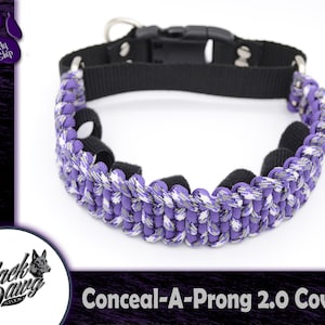 Conceal-a-prong Paracord Prong Collar Cover Links in - Main Image