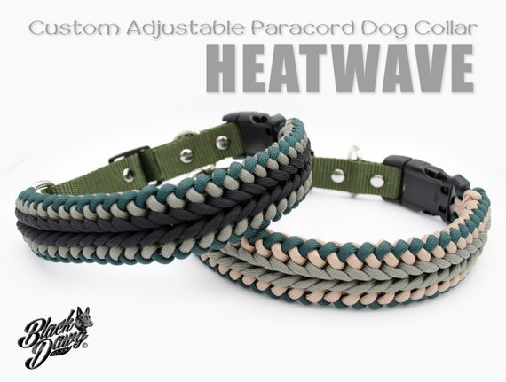 paracord dog collar designs