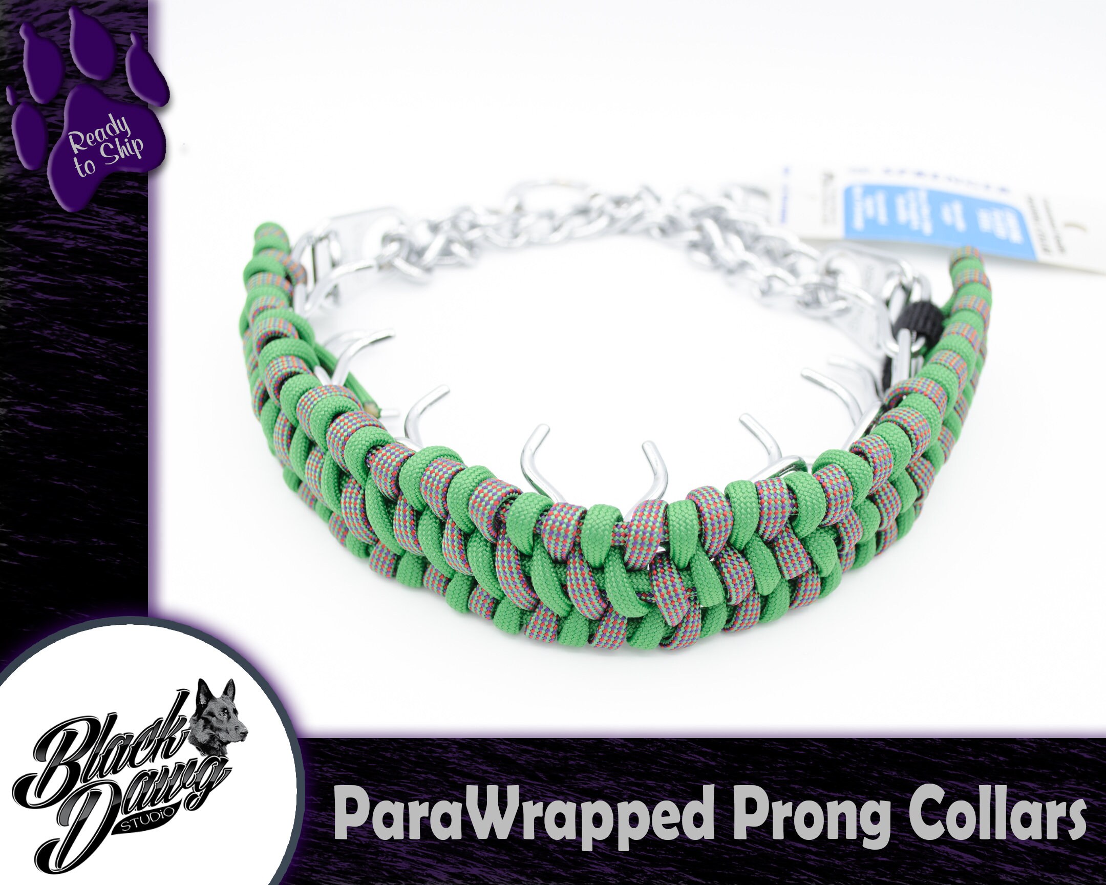 paracord prong collar