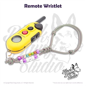 Beaded Paracord Remote I.D. Wristlet ***CUSTOM ORDER***