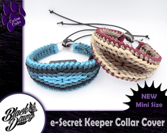 E-secret Keeper mini Paracord Collar Electric/remote Training Mini Collar  Cover CUSTOM ORDER -  Canada