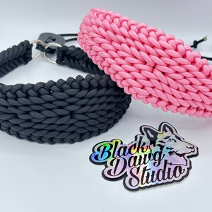 e-Secret Keeper Paracord Collar - Electric/Remote Training Collar Cover - Solid Colors - Select Your Own