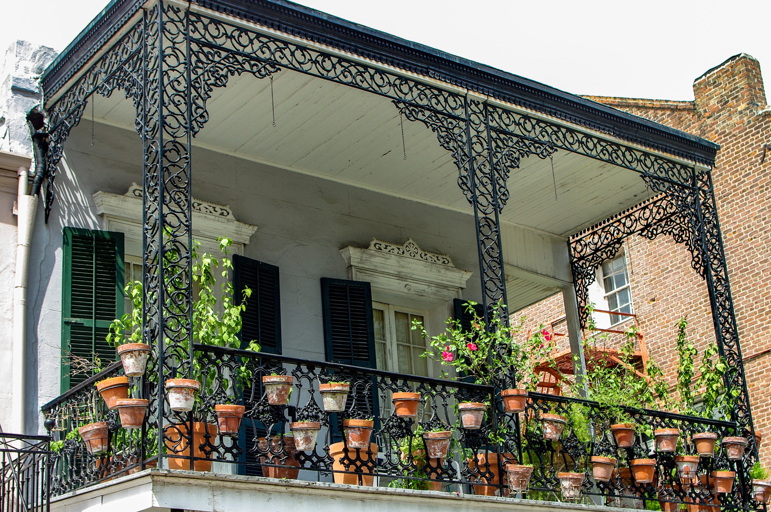 Wrought Iron Balcony New Orleans French Quarter, Fine Art Photography ...