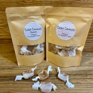 ¡Caramelos! Caramelos de vainilla y chocolate, regalos para ella, bolsas de regalo con dulces, dulces a granel para la mesa de dulces, caramelos caseros para la mesa de dulces