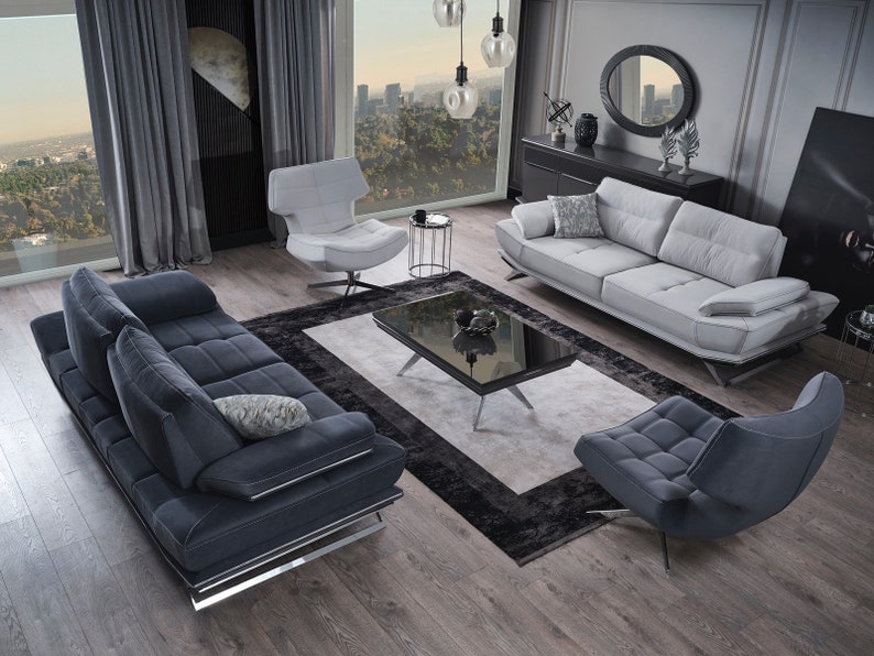 Turkish Sofa Set for Large Family European Living Room & 5 Seater Sofa