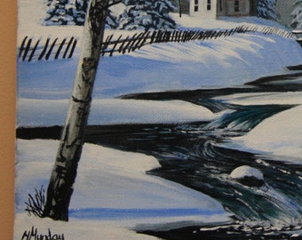 winter wonderland abstract painting from ipi studio winter wonderland abstract painting from ipi studio