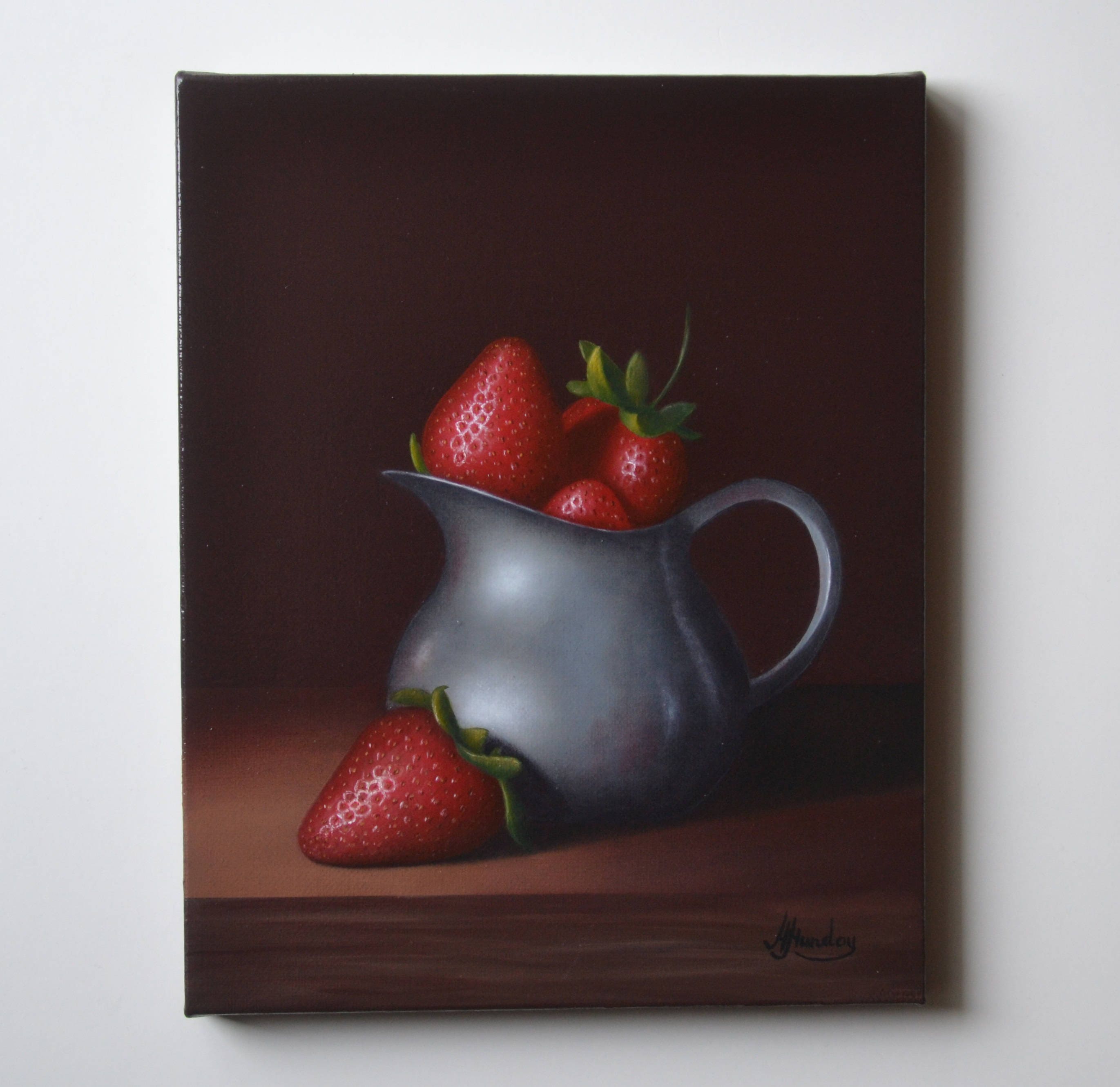 絵画　苺 一面の苺 – 絵画や壁飾り販売｜風景投稿販売あゆわら(R)