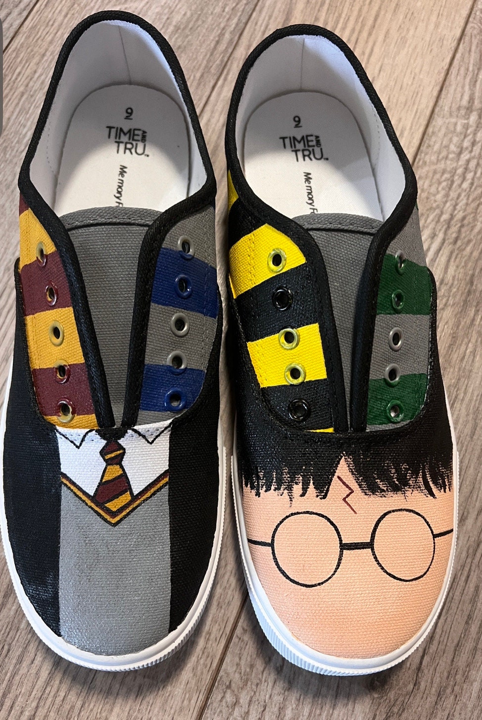 Custom Wizard Themed Shoes Etsy Canada