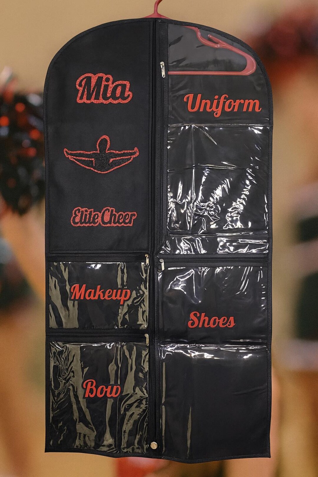 Personalized Cheer and Dance Garment Bag / Custom Cheerleading Uniform ...