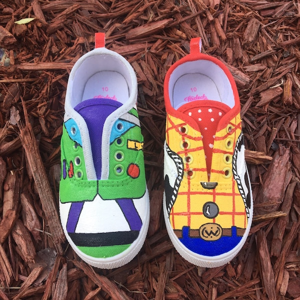 cowboy space ranger themed shoes