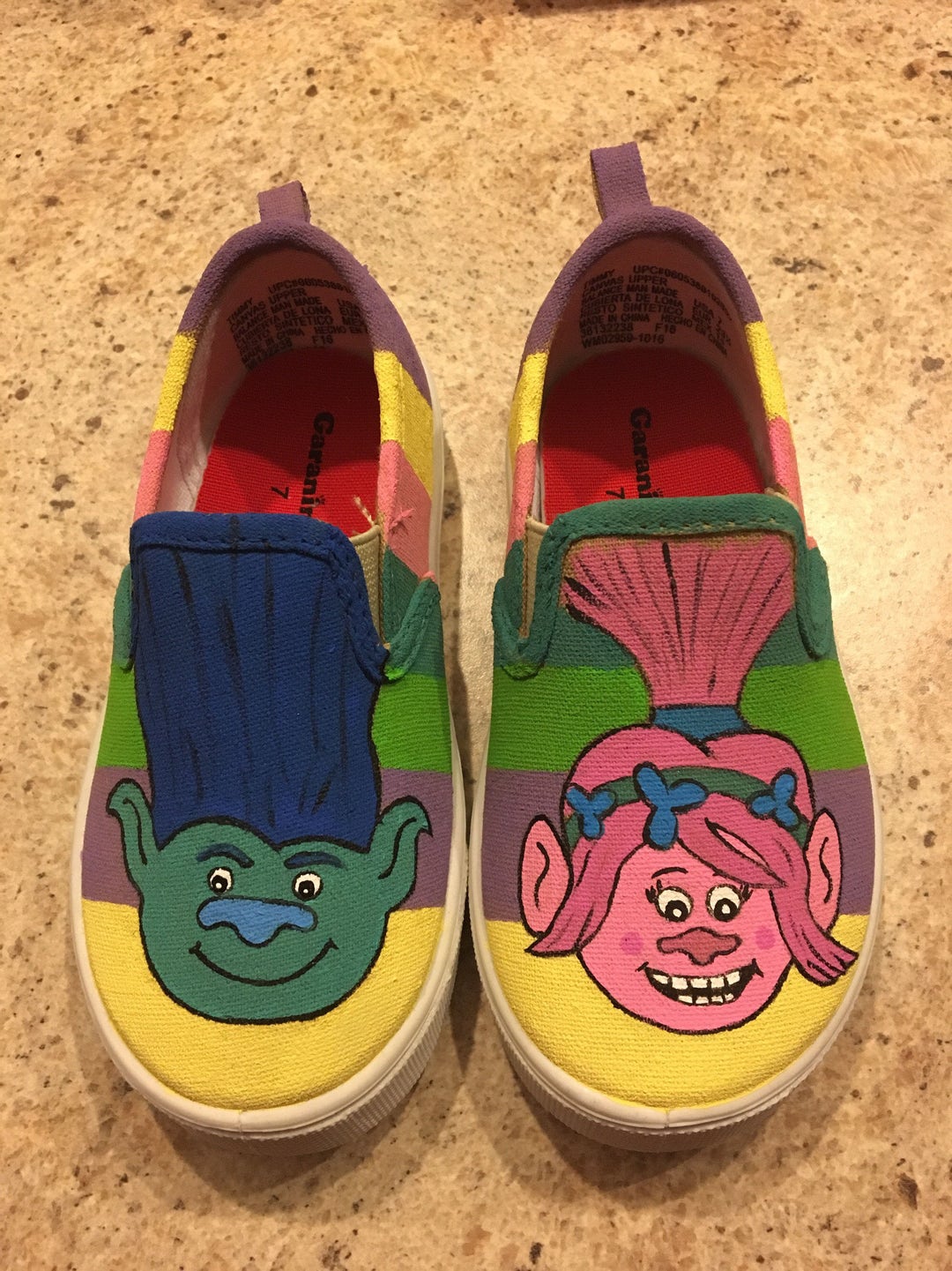 Princess Poppy Trolls House Shoes Buy Troll Custom Shoes Online In