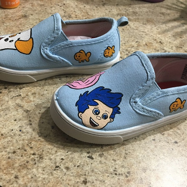 Bubble Guppies Shoes Etsy