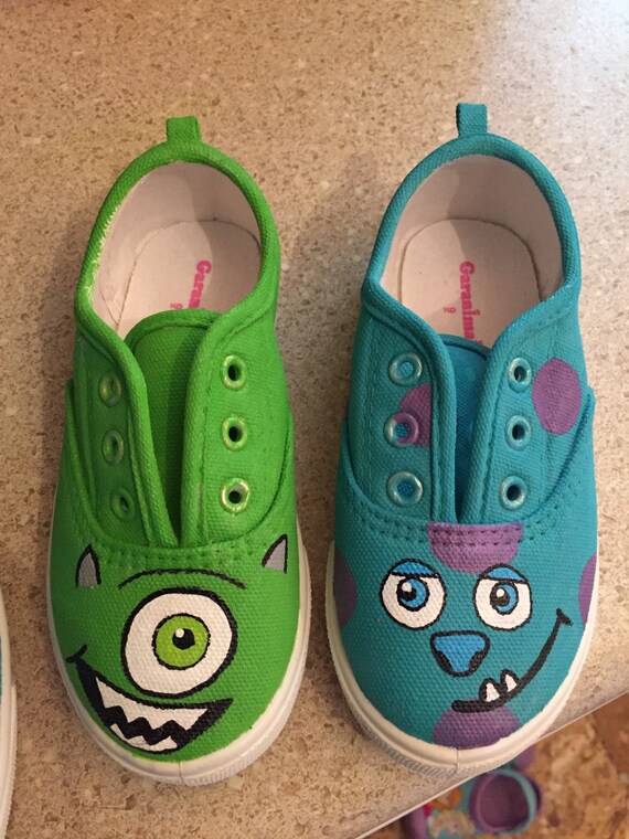 Monsters inc custom shoes Clearance