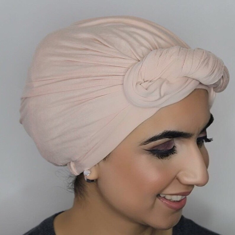 Ready Head-Wear Side Braid Style Light Pink image 2