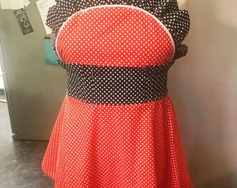 Pin-up girl apron