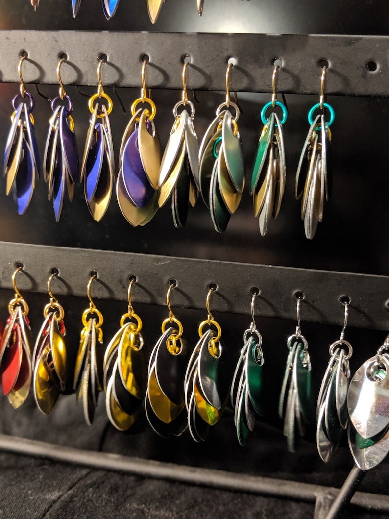 JMU Scale Earringsjames Madison University Earrings Etsy