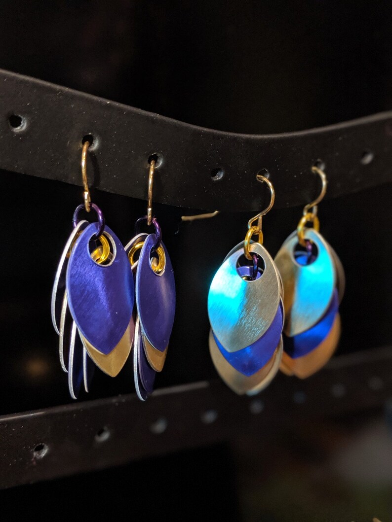 JMU Scale Earringsjames Madison University Earrings Etsy