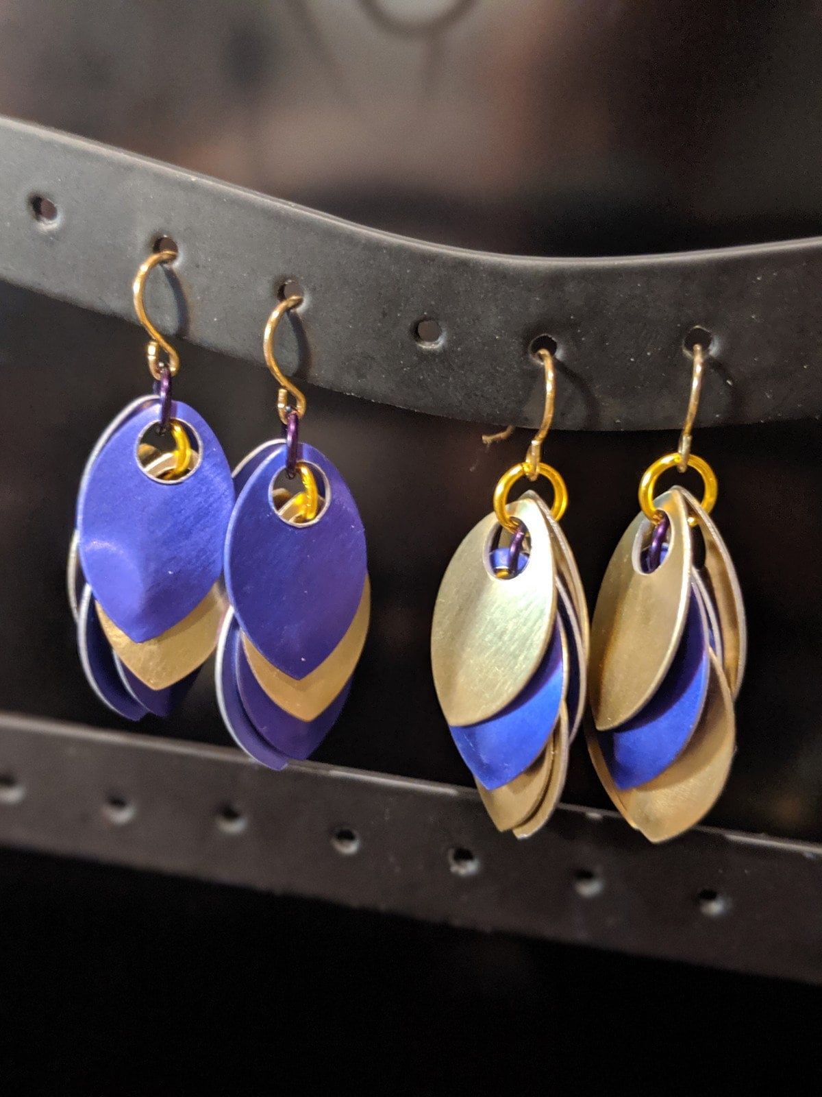 JMU Scale Earringsjames Madison University Earrings Etsy