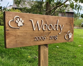 Pet Memorial, Pet Memorial plaque, Pet Memorial Sign, Cat Memorial, Dog Memorial, Dog Memorial Plaque, Dog grave, Cat Grave, pet sign,