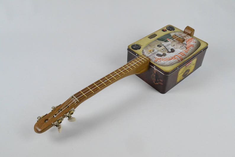 The Wallace & Gromit Tenor Ukulele Cigar Box Ukulele Etsy