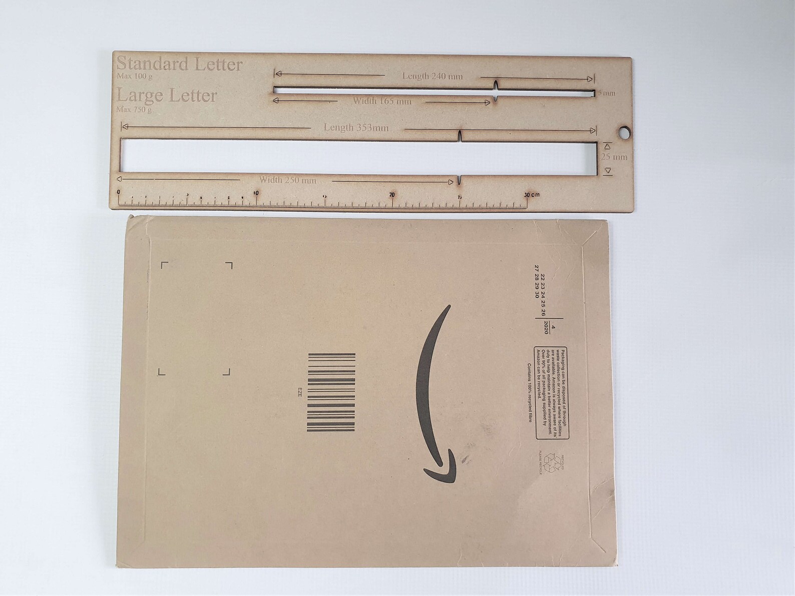 Royal Mail Letter Size Guide Letter Sizer Letter Measure Etsy UK