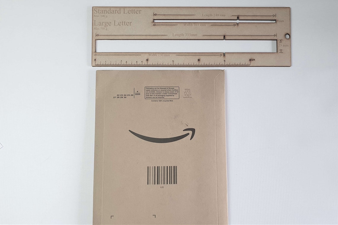 Royal Mail Letter Size Guide Letter Sizer Letter Measure Etsy UK