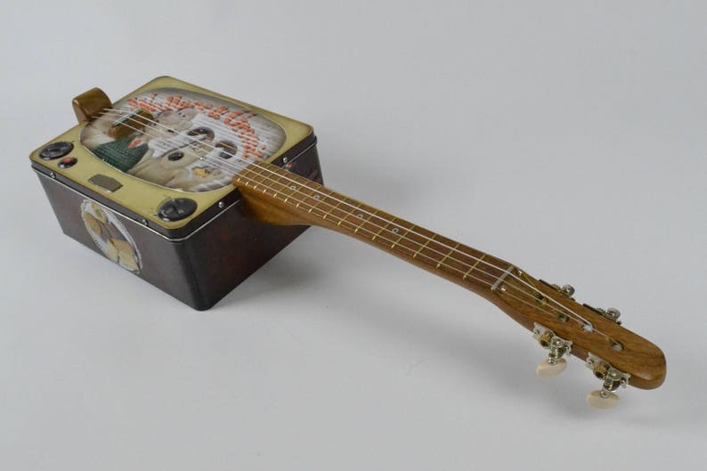 The Wallace & Gromit Tenor Ukulele Cigar Box Ukulele Etsy
