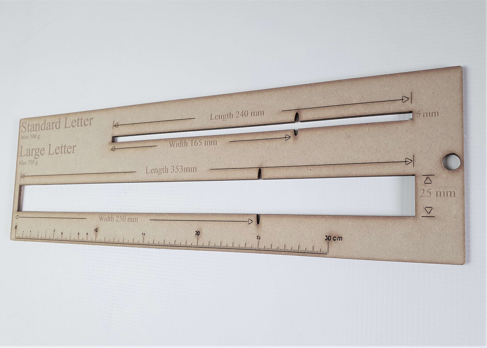 Royal Mail Letter Size Guide Letter Sizer Letter Measure Etsy UK