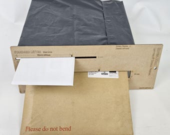 Royal Mail PPI Letter and Parcel Size Guide, Post Office Large and Small Envelope Measurement Template, Office and Business Posting Stencil