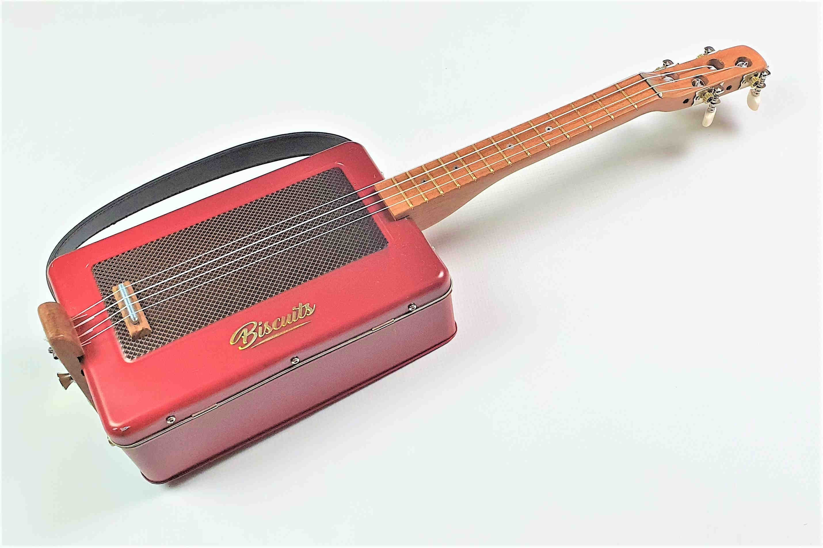 Radio Tin Tenor Ukulele Ukulele Cigar Box Ukulele Cookie Etsy