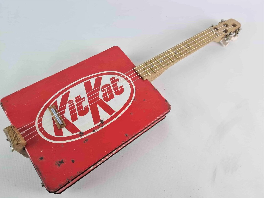 Kit Kat Ukulele Cigar Box Ukulele Tenor Ukulele Kit Kat Etsy