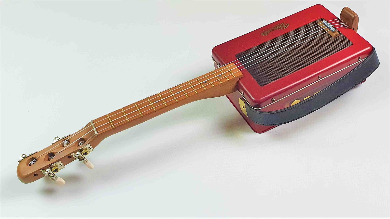 Radio Tin Tenor Ukulele Ukulele Cigar Box Ukulele Cookie Etsy