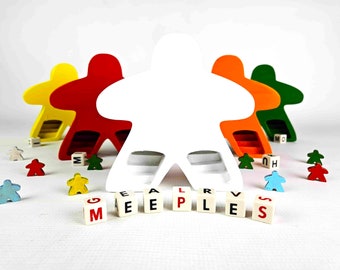 Meeple Dice Tower, Dice Tower, Meeples, Board Games, Board Game, Board Game Accessories, Dice, Gaming Dice, Meeple. Meeple Dice