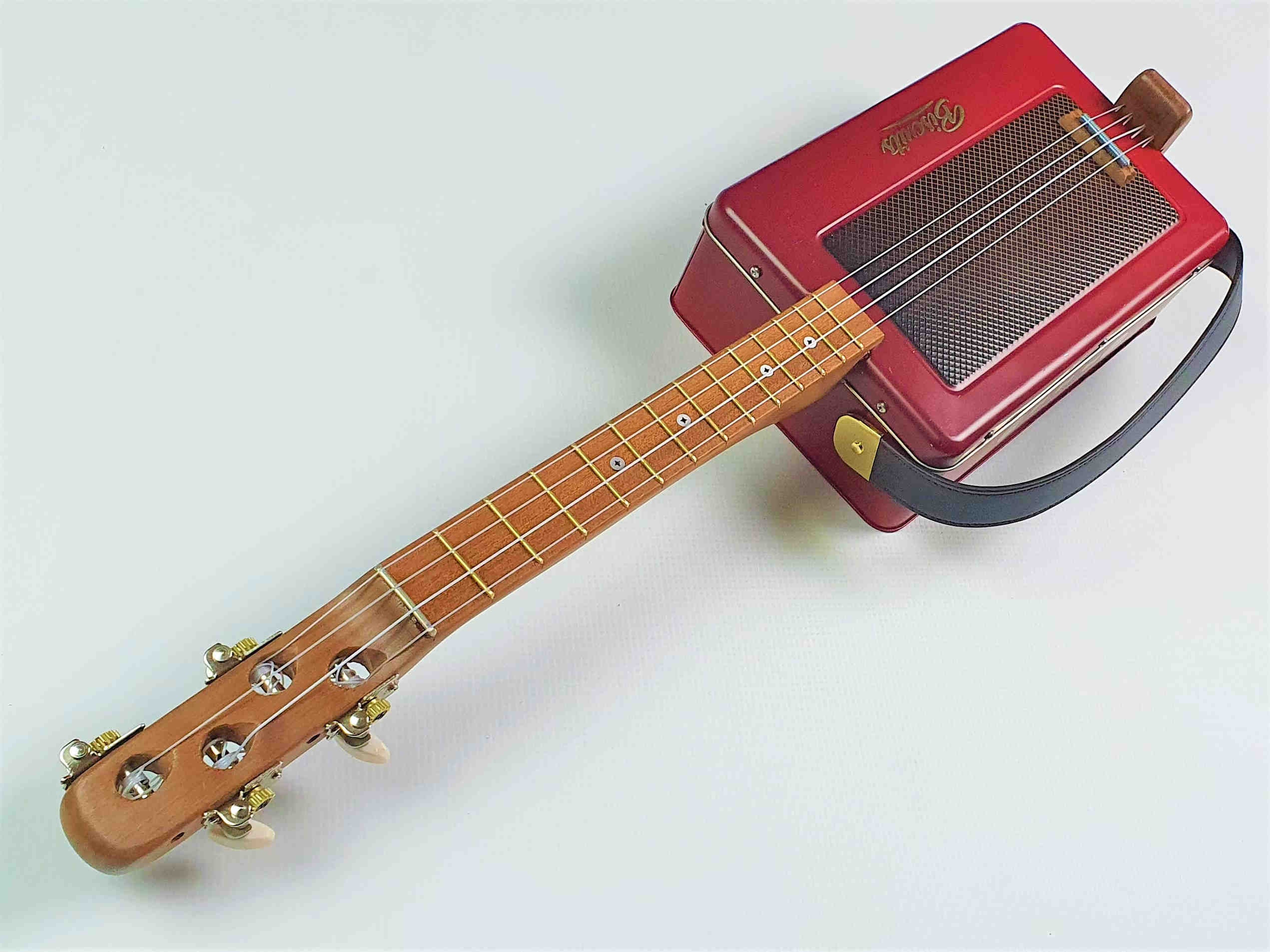 Radio Tin Tenor Ukulele Ukulele Cigar Box Ukulele Cookie Etsy