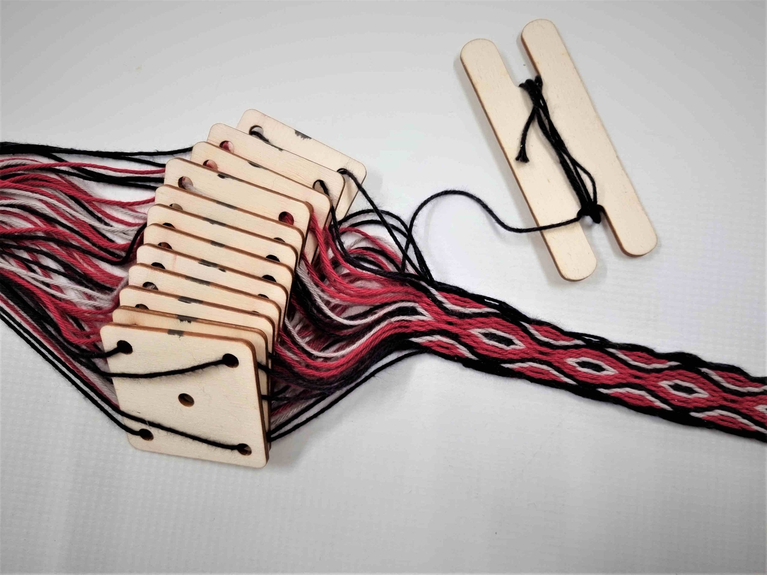 Weaving Kit Tablet Weaving Viking Tablet Weaving Kit Tablet Etsy UK