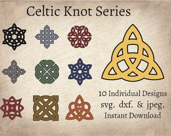 Celtic Knot Digital Files, dxf, svg, cricut files, silhouette files, Celtic Knot, laser files,